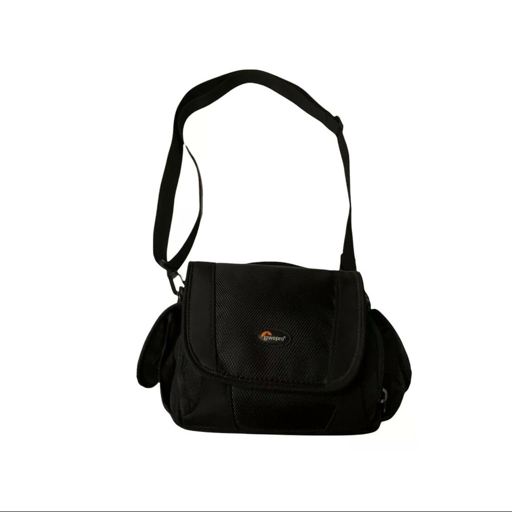 Lowepro 110 Black Camera Bag Case With Shoulder Strap